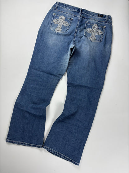 Vintage High Waist Jeans XL