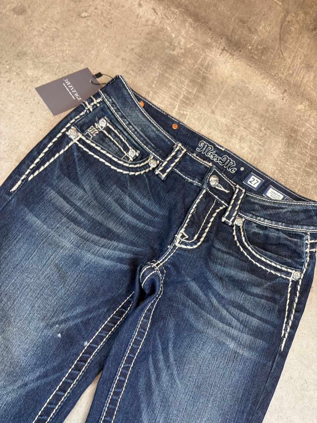 Miss Me Low Waist Bootcut Jeans S | 27