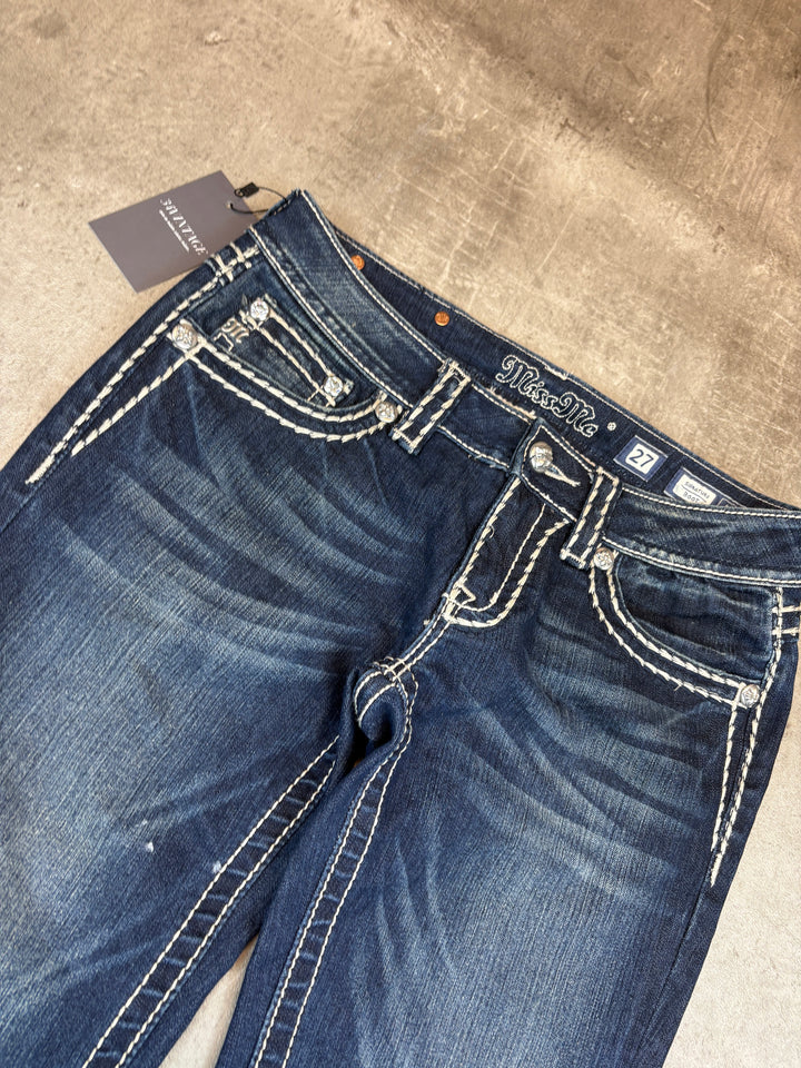 Miss Me Low Waist Bootcut Jeans S | 27