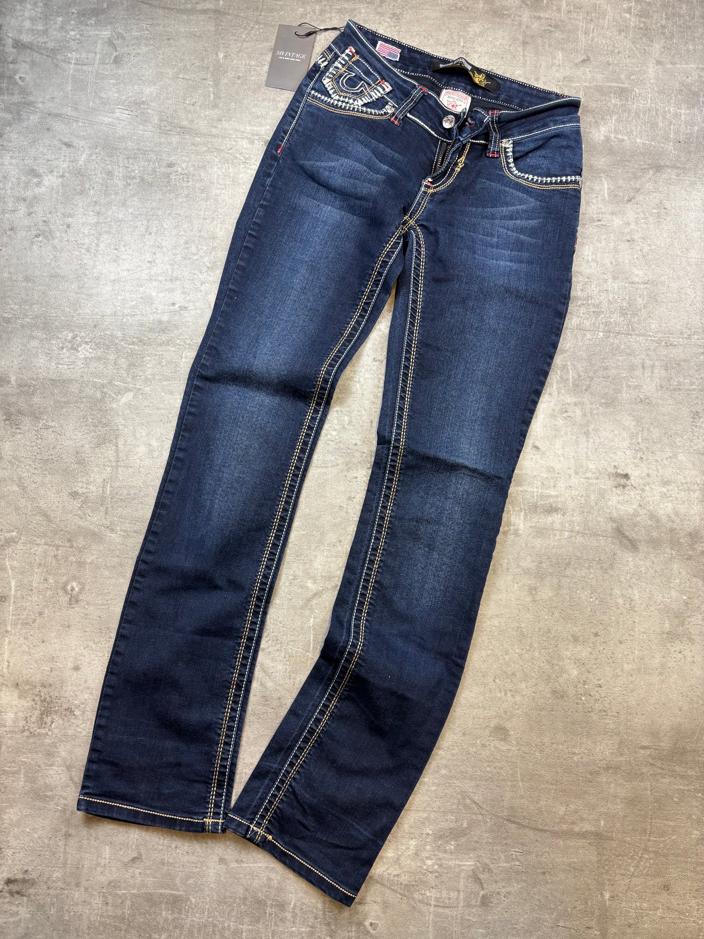 True Religion Low Waist Jeans S