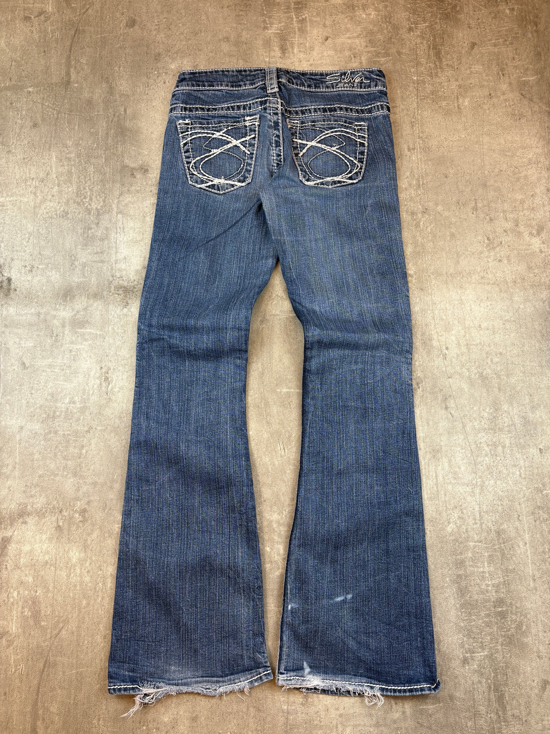 Vintage Low Waist Bootcut Jeans XS