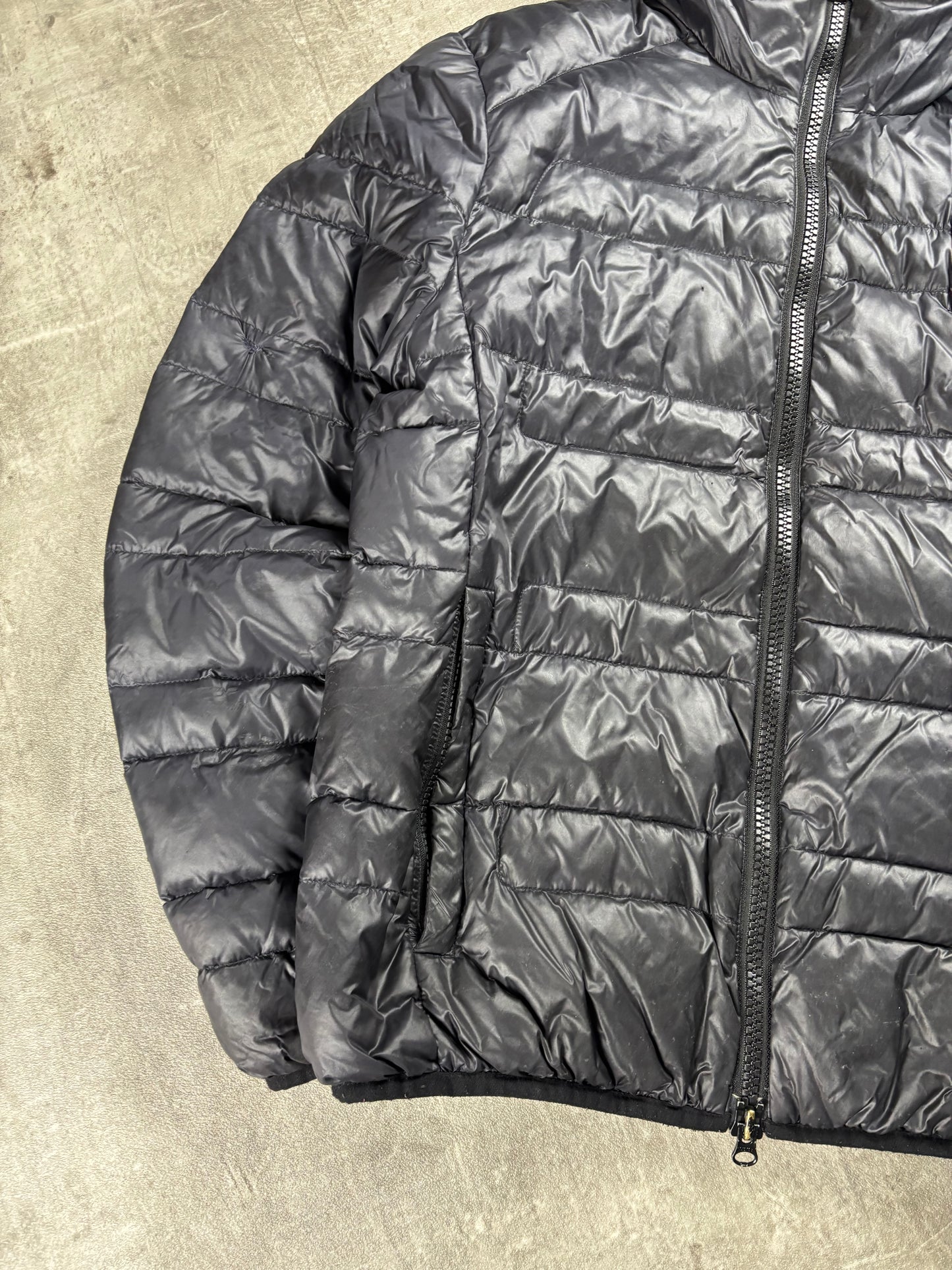 Blauer Puffer S