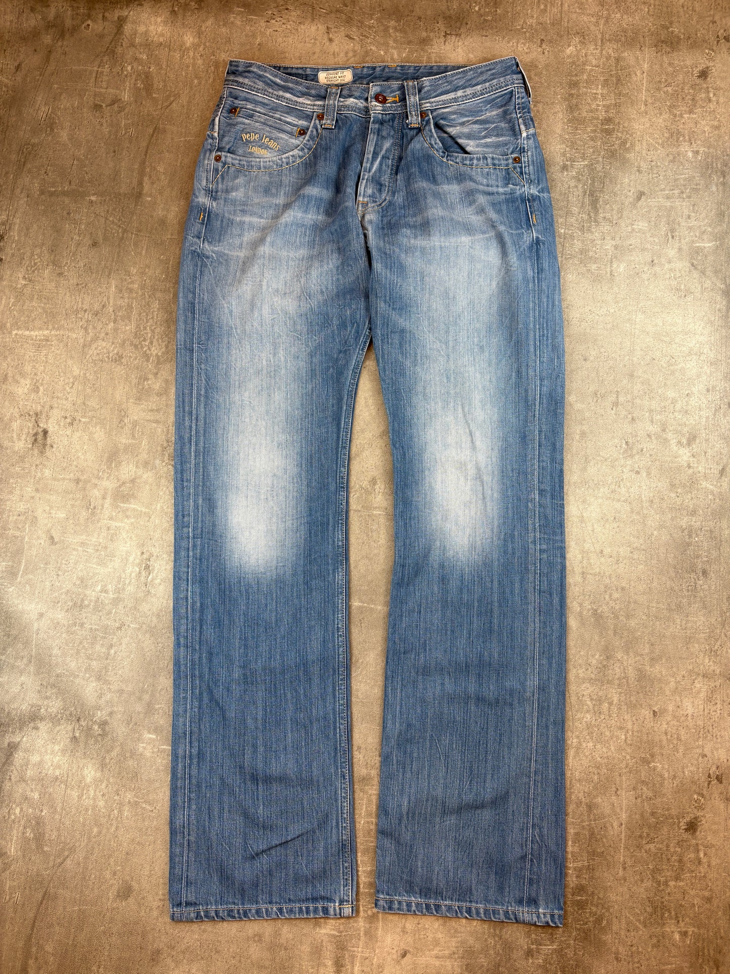 Pepe washed Jeans Straight Jeans M
