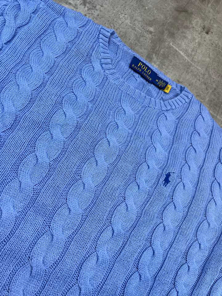 Ralph Lauren Zopfmuster Sweater M