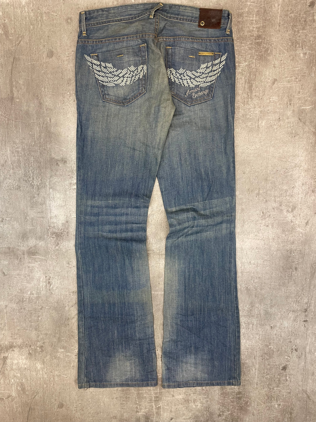 Armani Exchange Low Waist Bootcut Jeans S