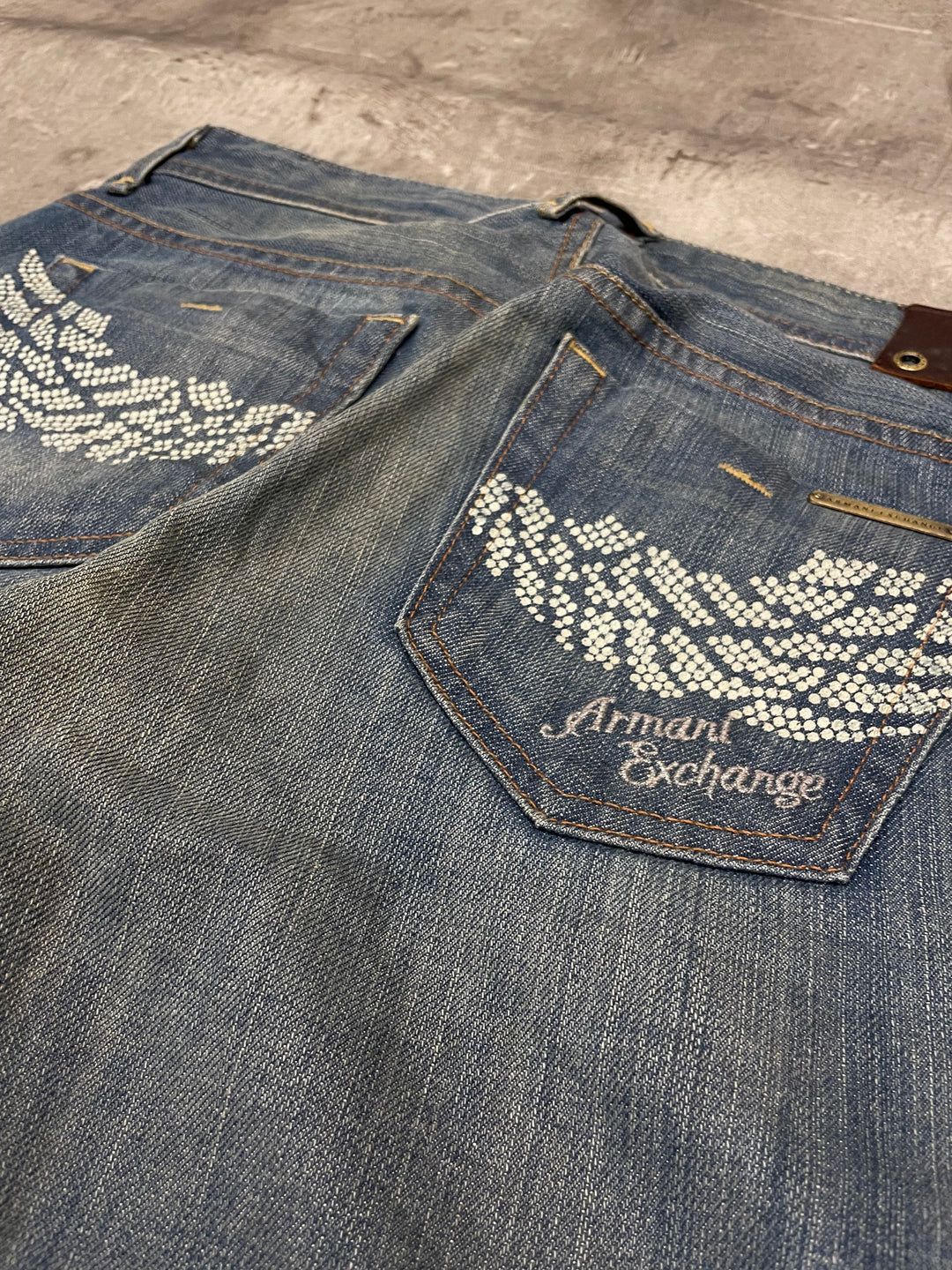 Armani Exchange Low Waist Bootcut Jeans S