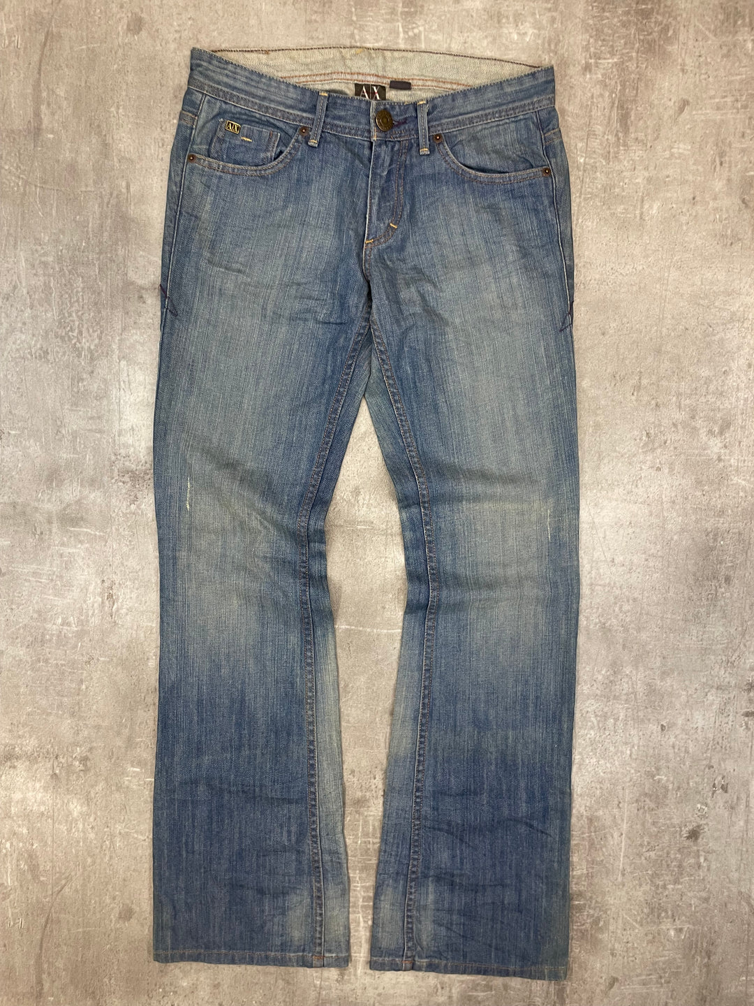 Armani Exchange Low Waist Bootcut Jeans S
