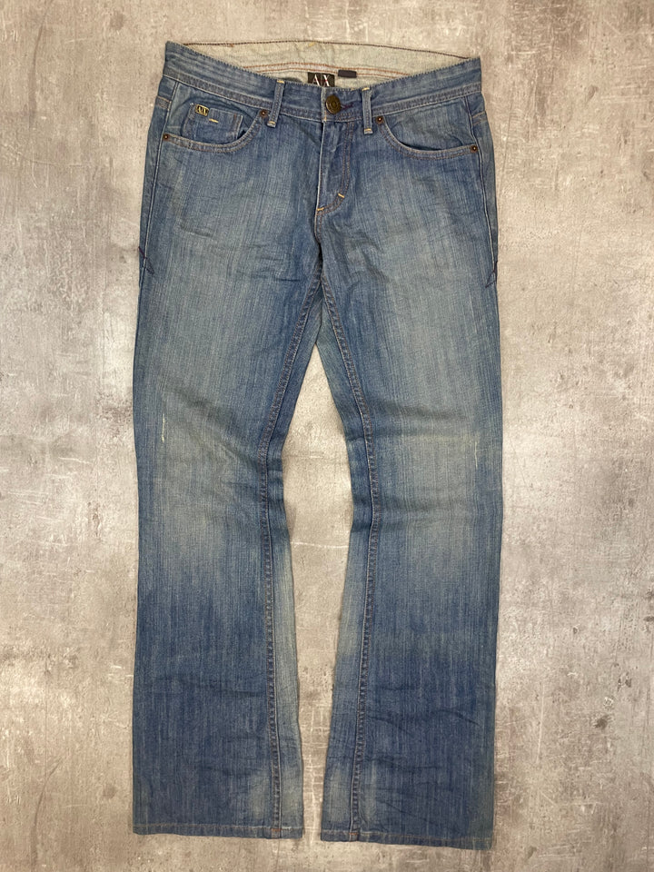 Armani Exchange Low Waist Bootcut Jeans S