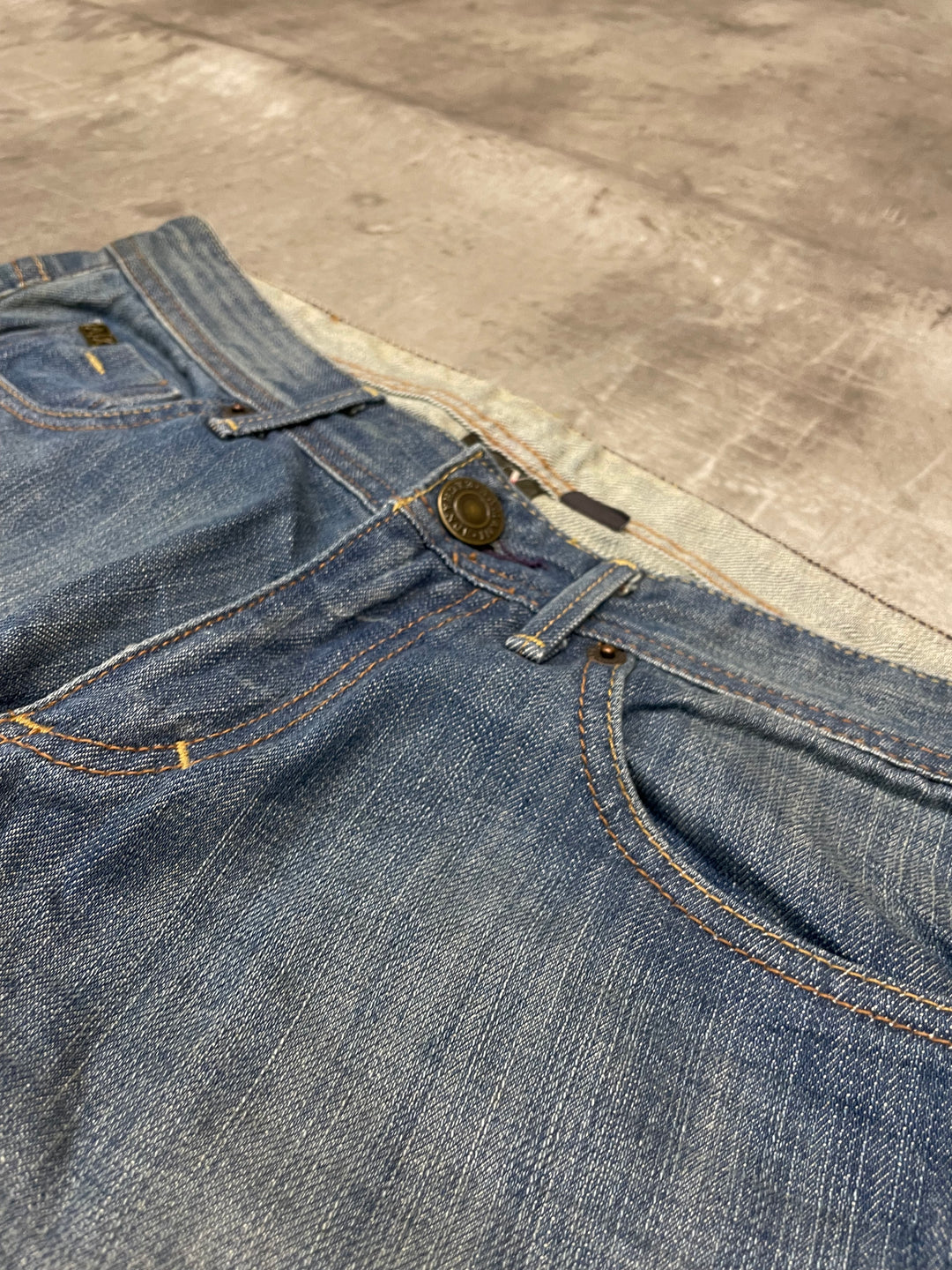 Armani Exchange Low Waist Bootcut Jeans S