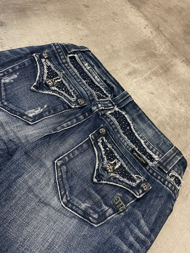 Miss Me Low Waist Bootcut Jeans XS
