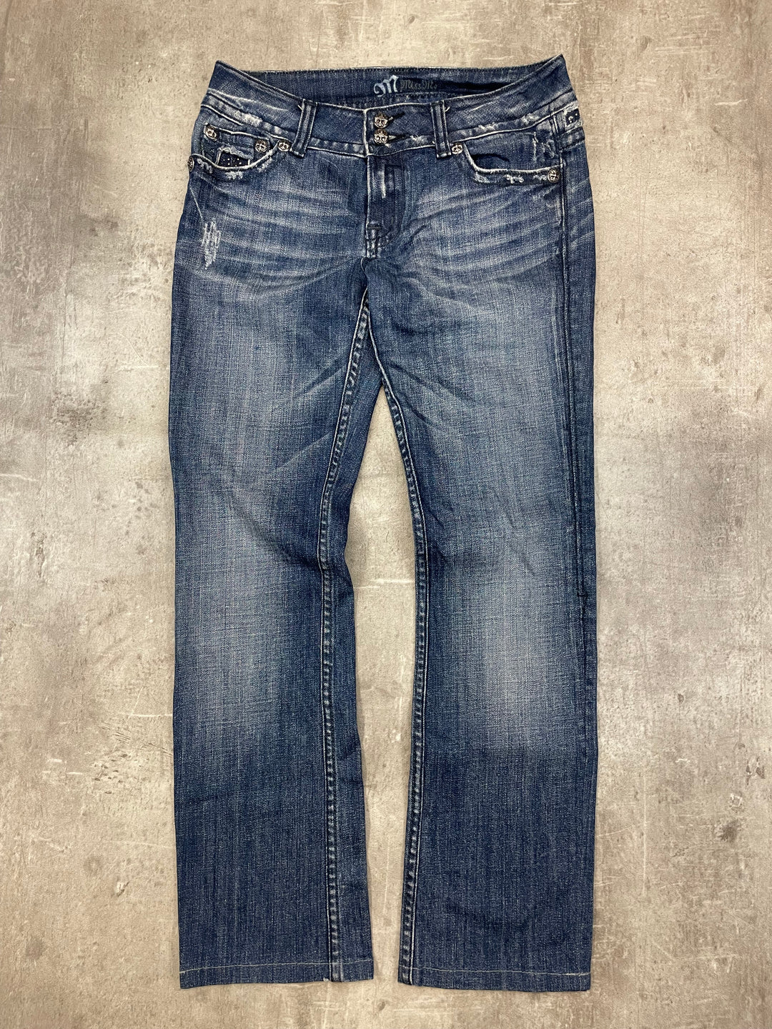 Miss Me Low Waist Bootcut Jeans XS