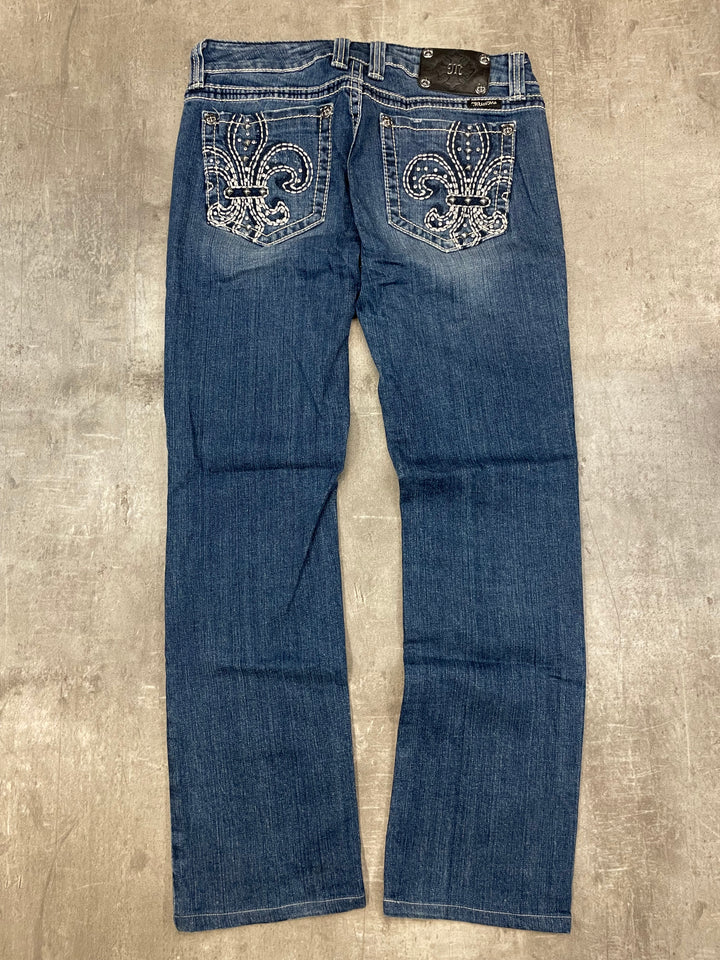 Miss Me Low Waist Straight Jeans M | 31