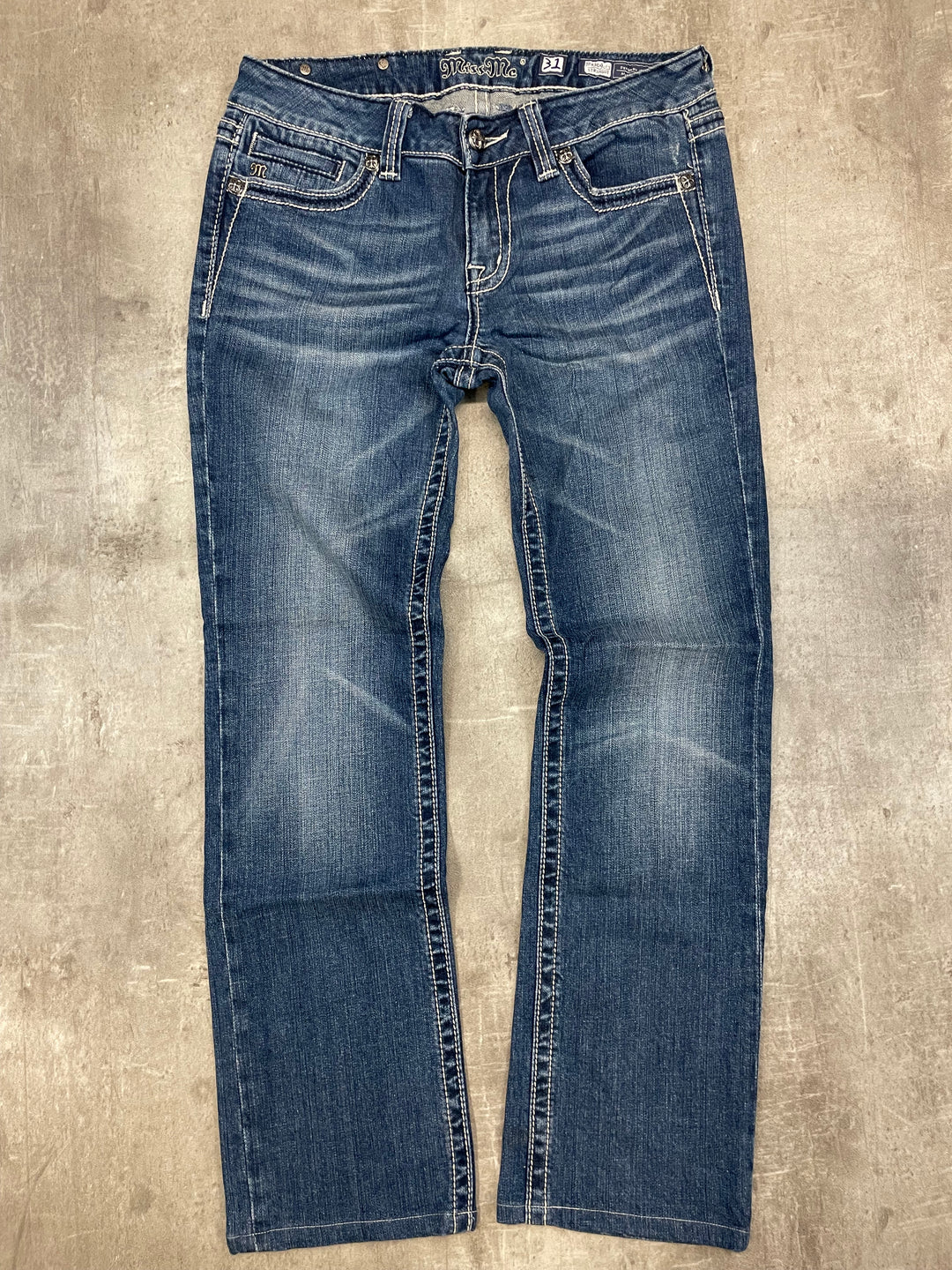 Miss Me Low Waist Straight Jeans M | 31