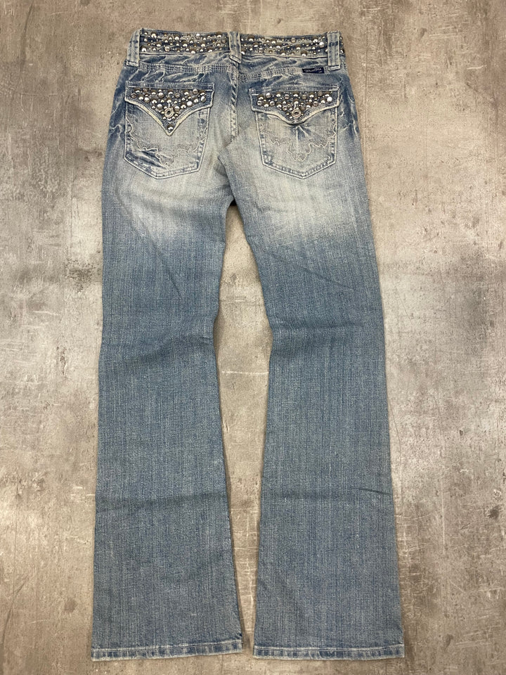 Miss Me Low Waist Bootcut Jeans XS