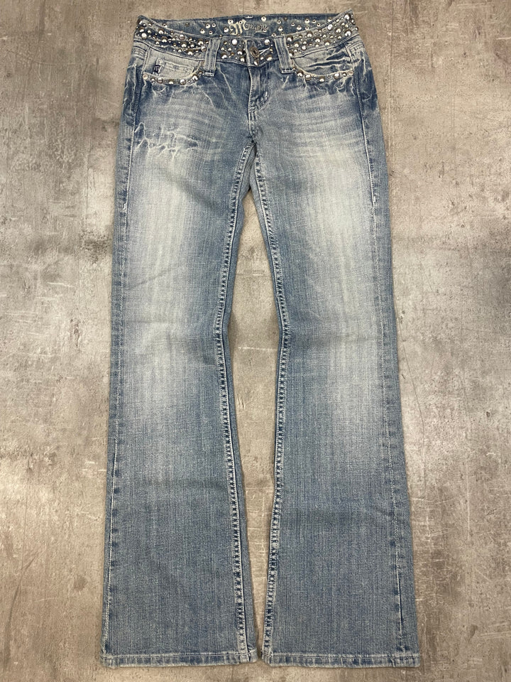 Miss Me Low Waist Bootcut Jeans XS