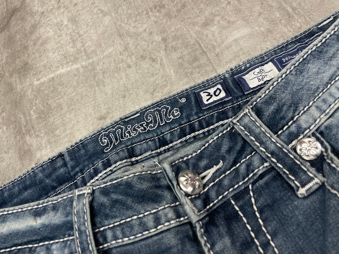 Miss Me Low Waist Bootcut Jeans M | 30
