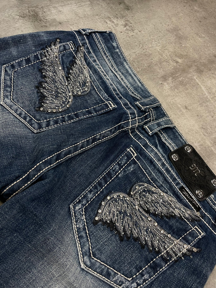Miss Me Low Waist Straight Jeans M | 30