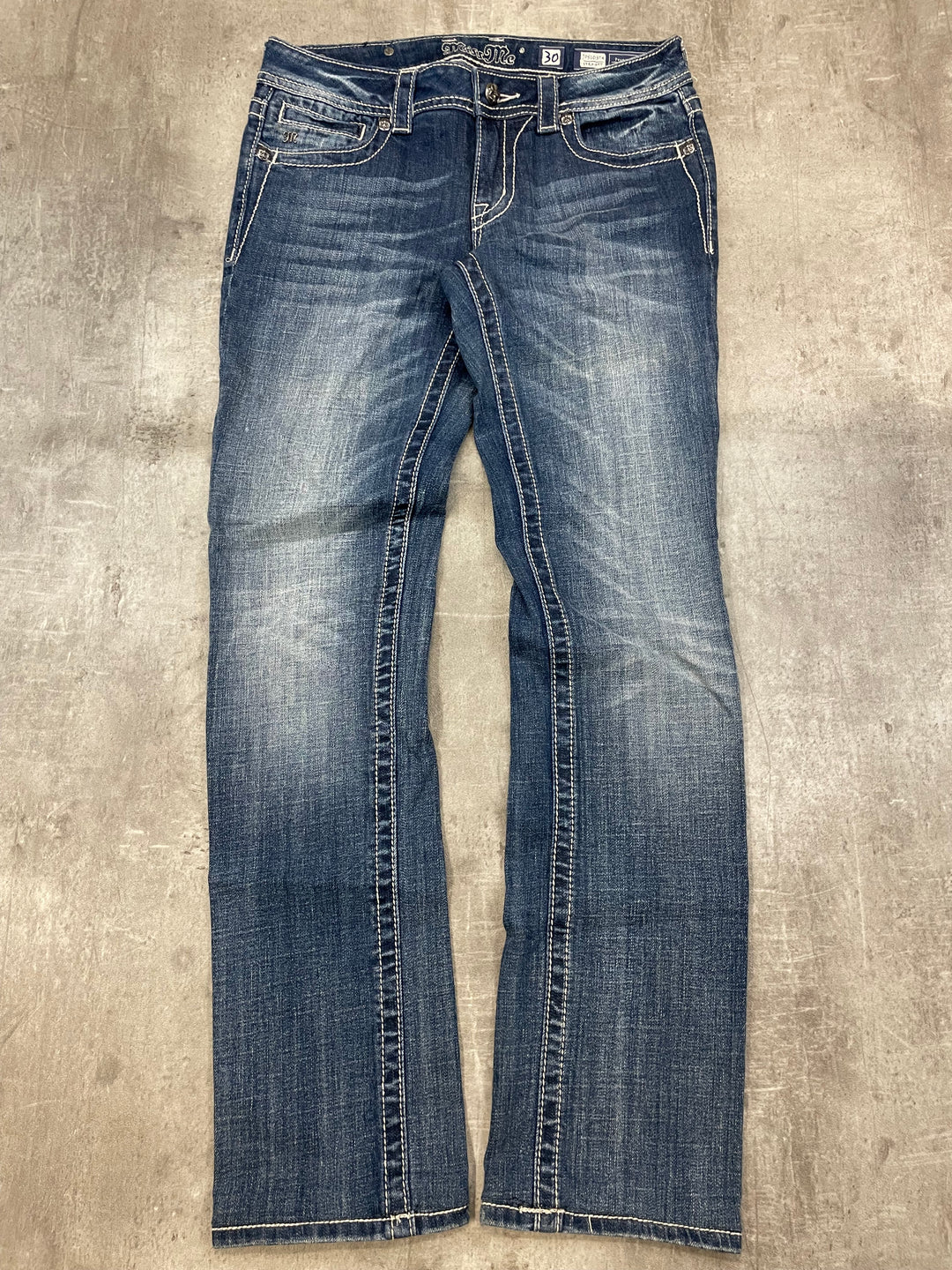 Miss Me Low Waist Straight Jeans M | 30