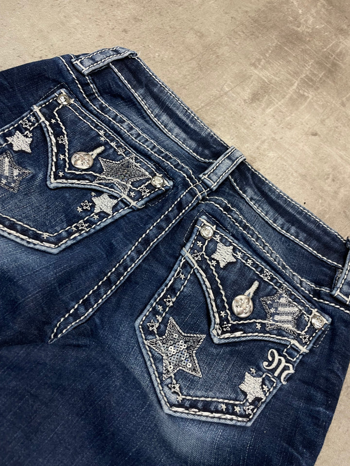 Miss Me Low Waist Bootcut Jeans XXXS | 10
