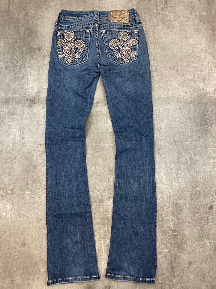 Miss Me Low Waist Bootcut Jeans XS | 25