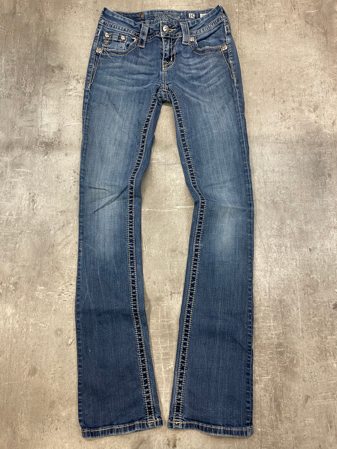 Miss Me Low Waist Bootcut Jeans XS | 25