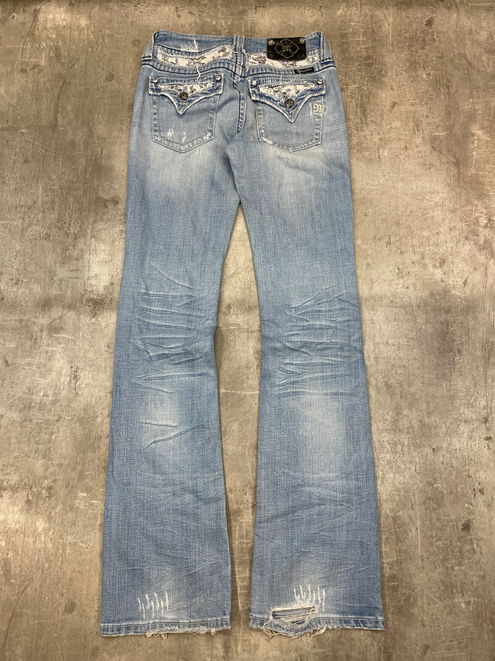 Miss Me Low Waist Bootcut Jeans M | 29