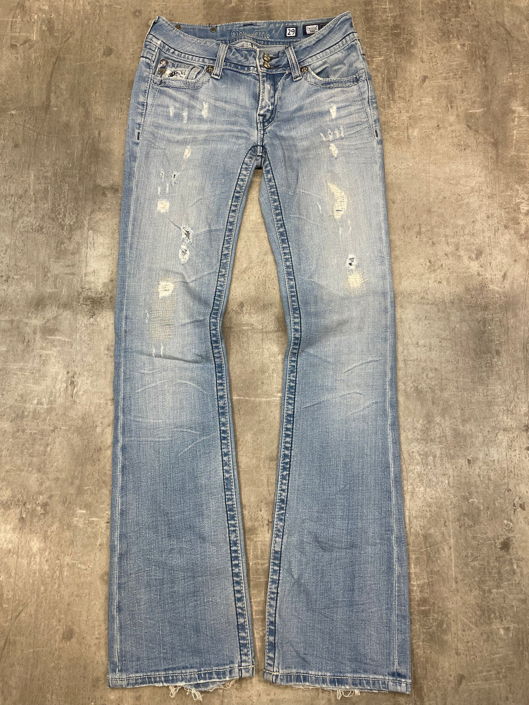 Miss Me Low Waist Bootcut Jeans M | 29