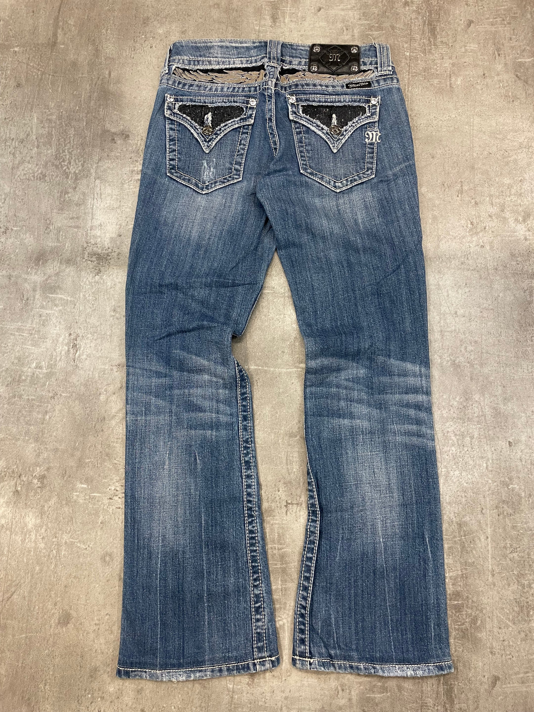 Miss Me Low Waist Bootcut Jeans S | 27