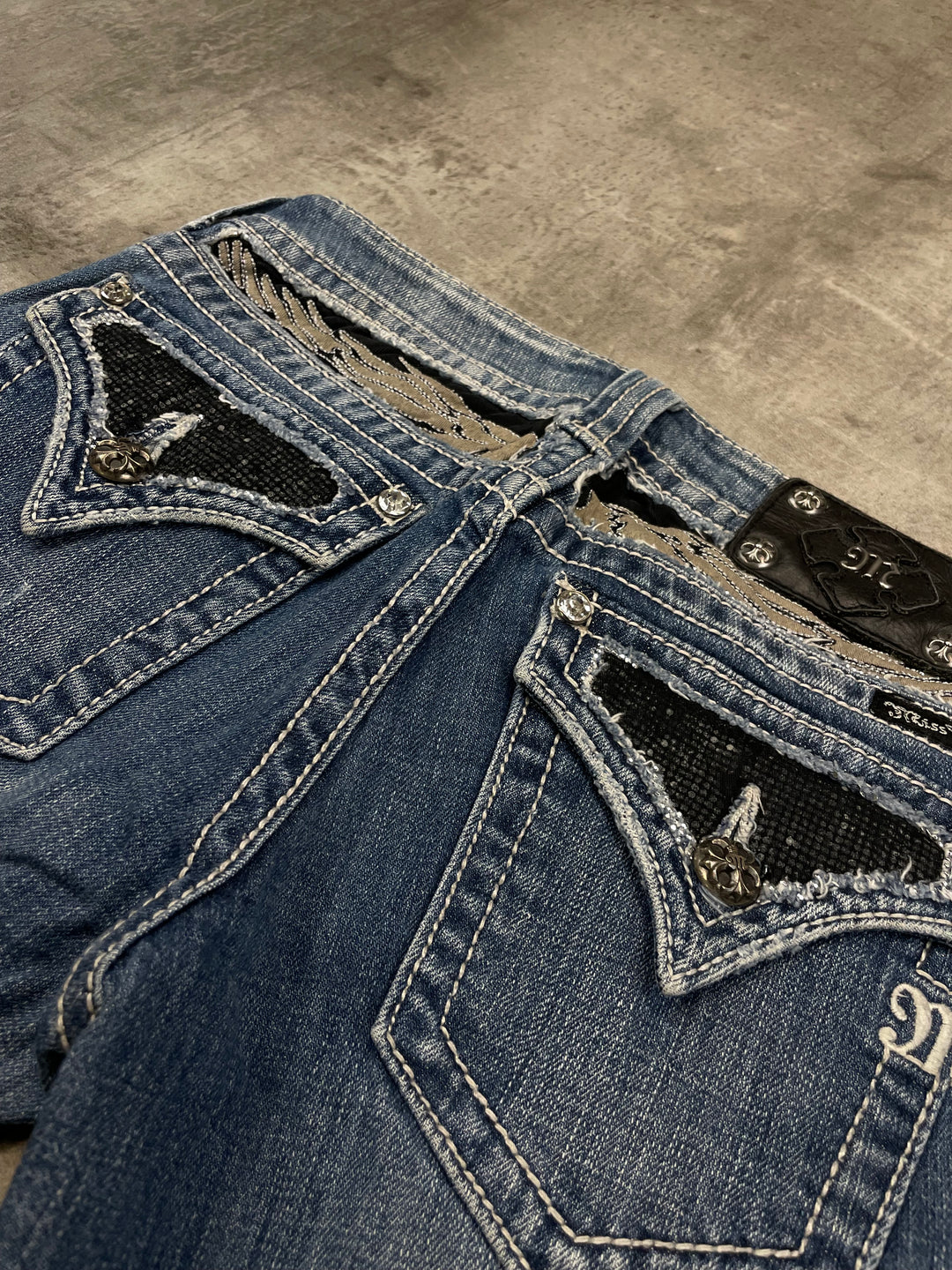 Miss Me Low Waist Bootcut Jeans S | 27