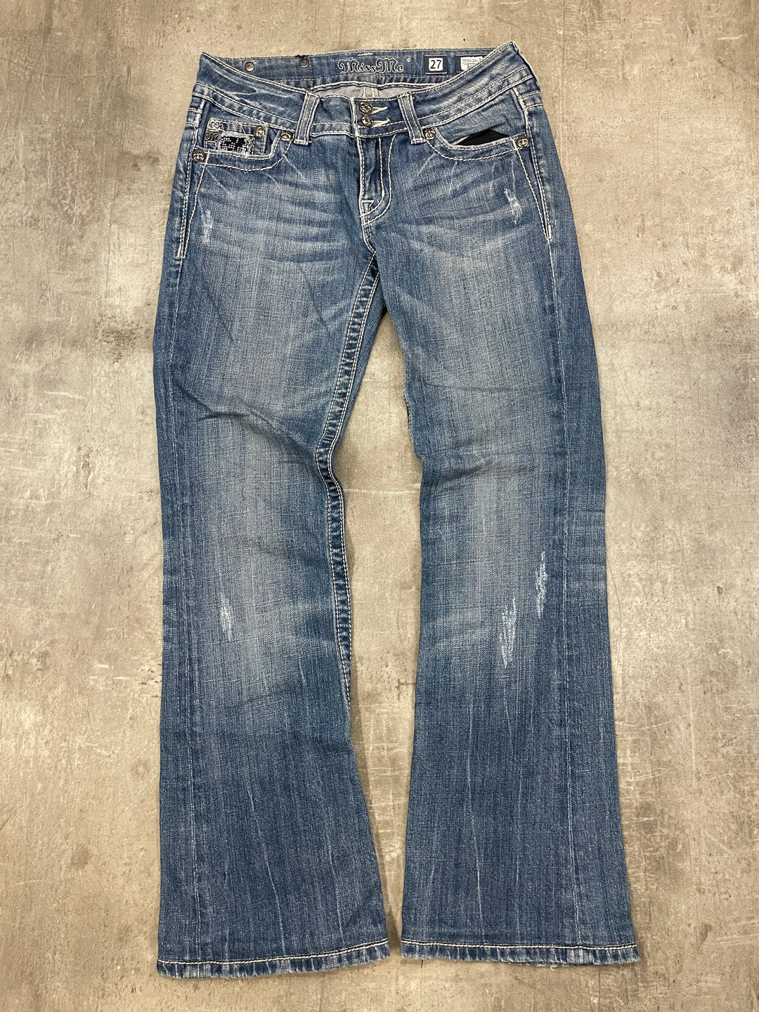 Miss Me Low Waist Bootcut Jeans S | 27
