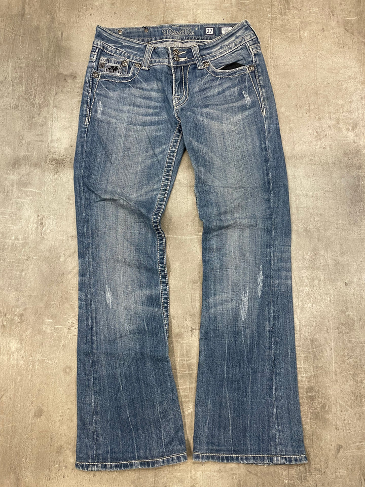 Miss Me Low Waist Bootcut Jeans S | 27
