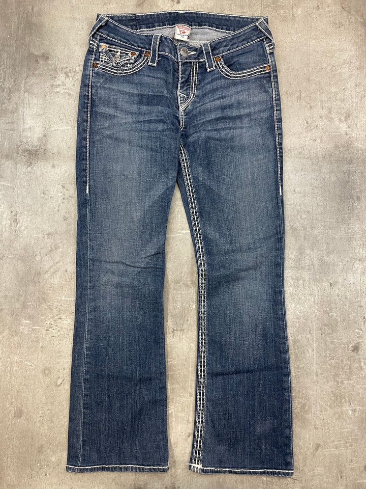 True Religion Low Waist Straight Jeans S | 28