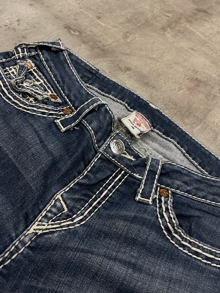 True Religion Low Waist Straight Jeans S | 28