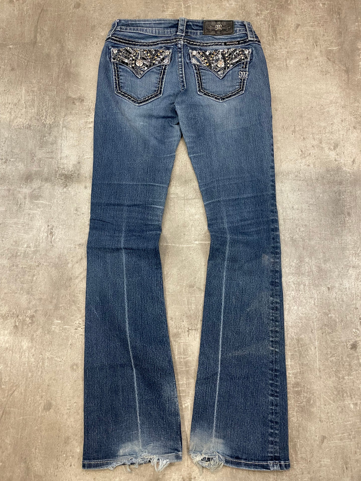 Miss Me Low Waist Bootcut Jeans S | 27