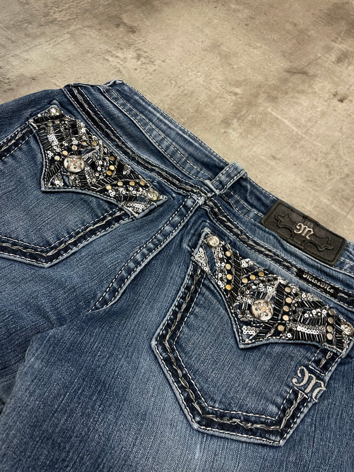 Miss Me Low Waist Bootcut Jeans S | 27