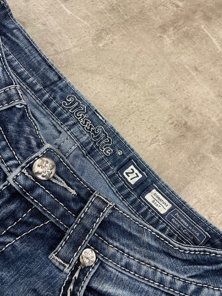 Miss Me Low Waist Bootcut Jeans S | 27