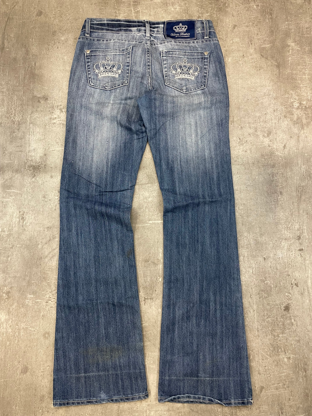 Victoria Beckham Low Waist Bootcut Jeans S