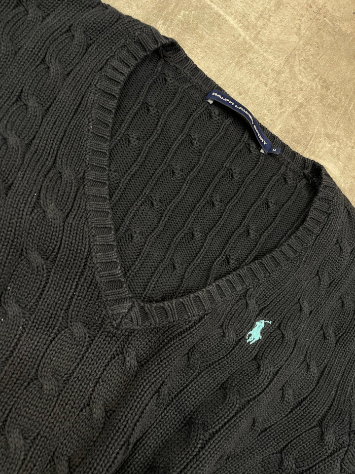 Ralph Lauren Girls Zopfmuster Sweater M