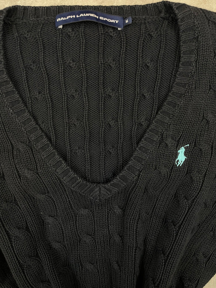 Ralph Lauren Girls Zopfmuster Sweater M