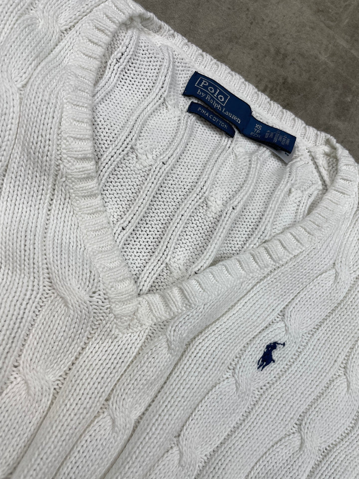 Ralph Lauren Girls Zopfmuster Sweater XS