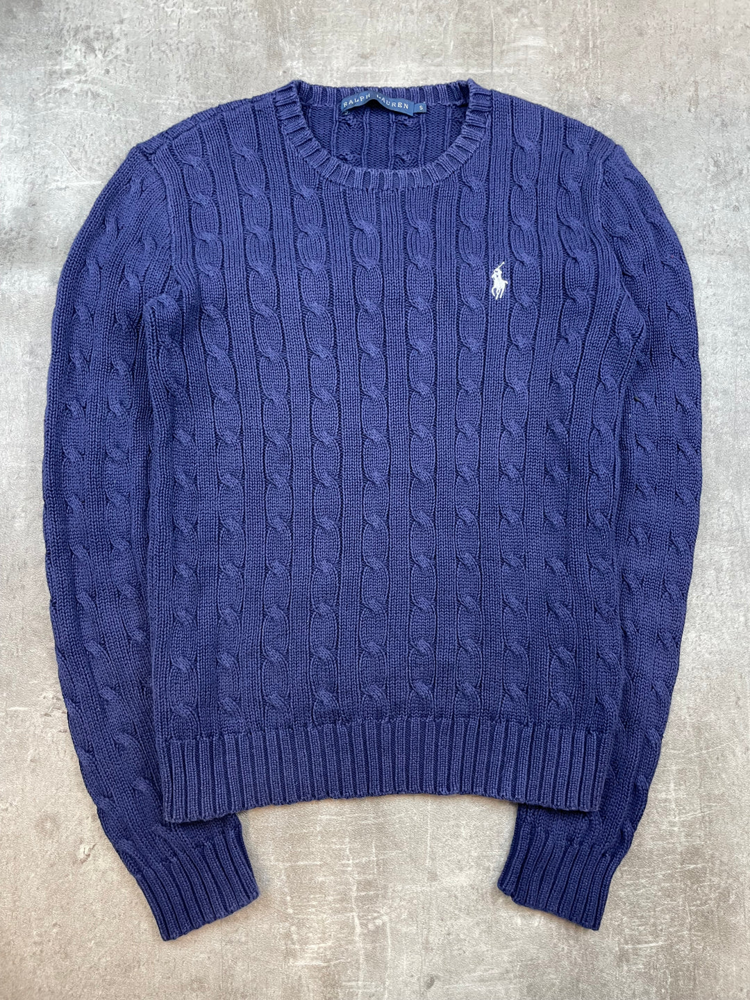 Ralph Lauren Zopfmuster Sweater S