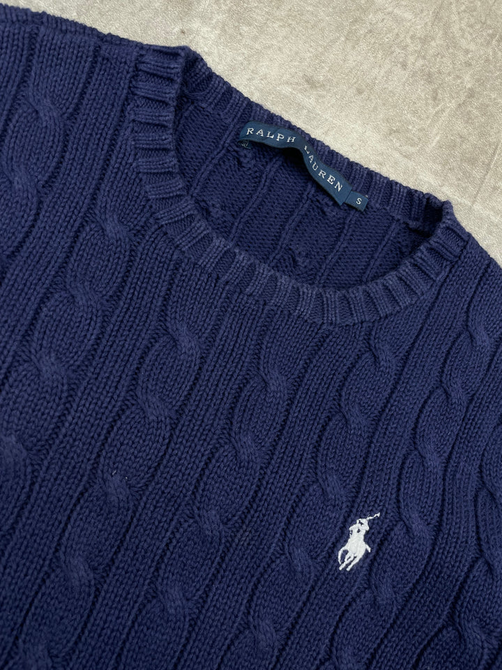 Ralph Lauren Zopfmuster Sweater S