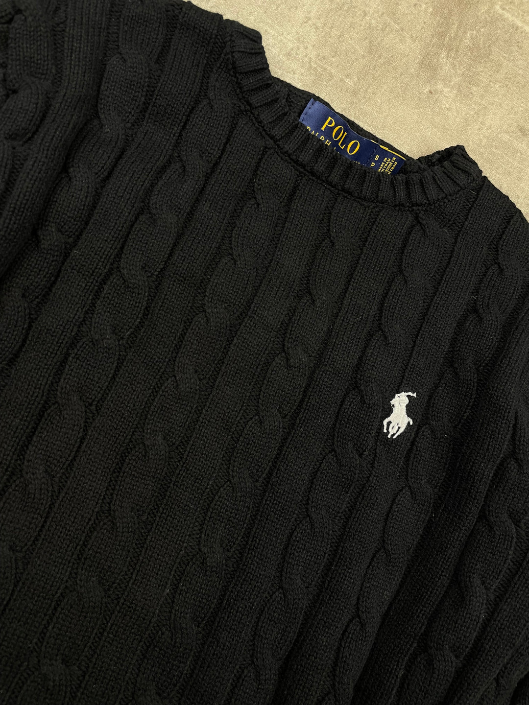 Ralph Lauren Zopfmuster Sweater S