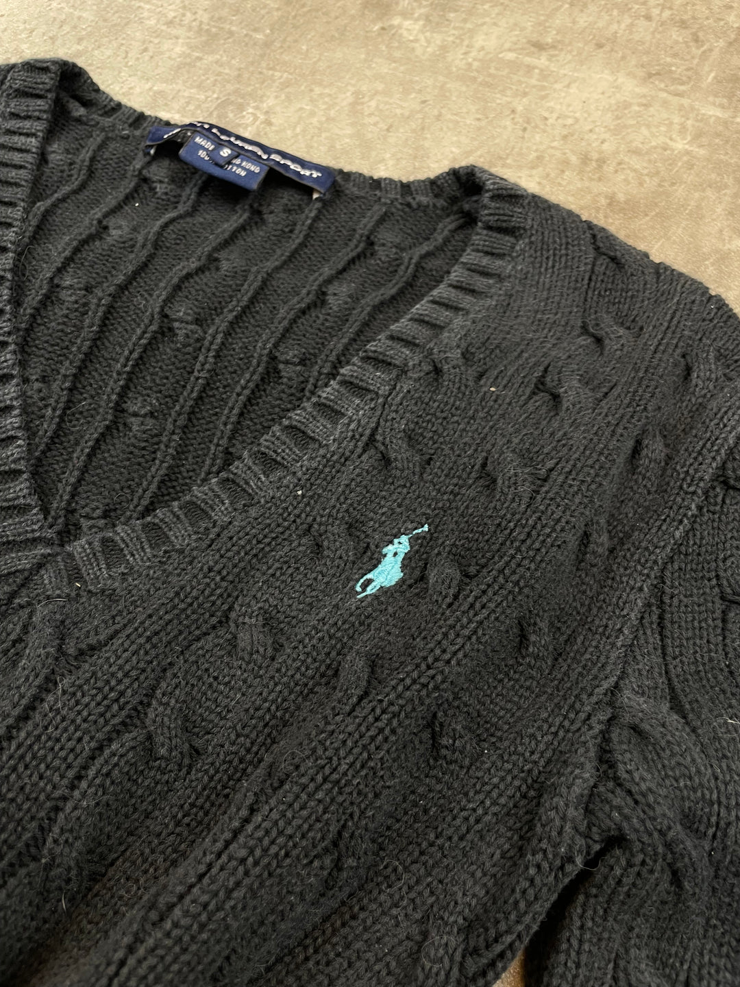 Ralph Lauren Girls Zopfmuster Sweater S