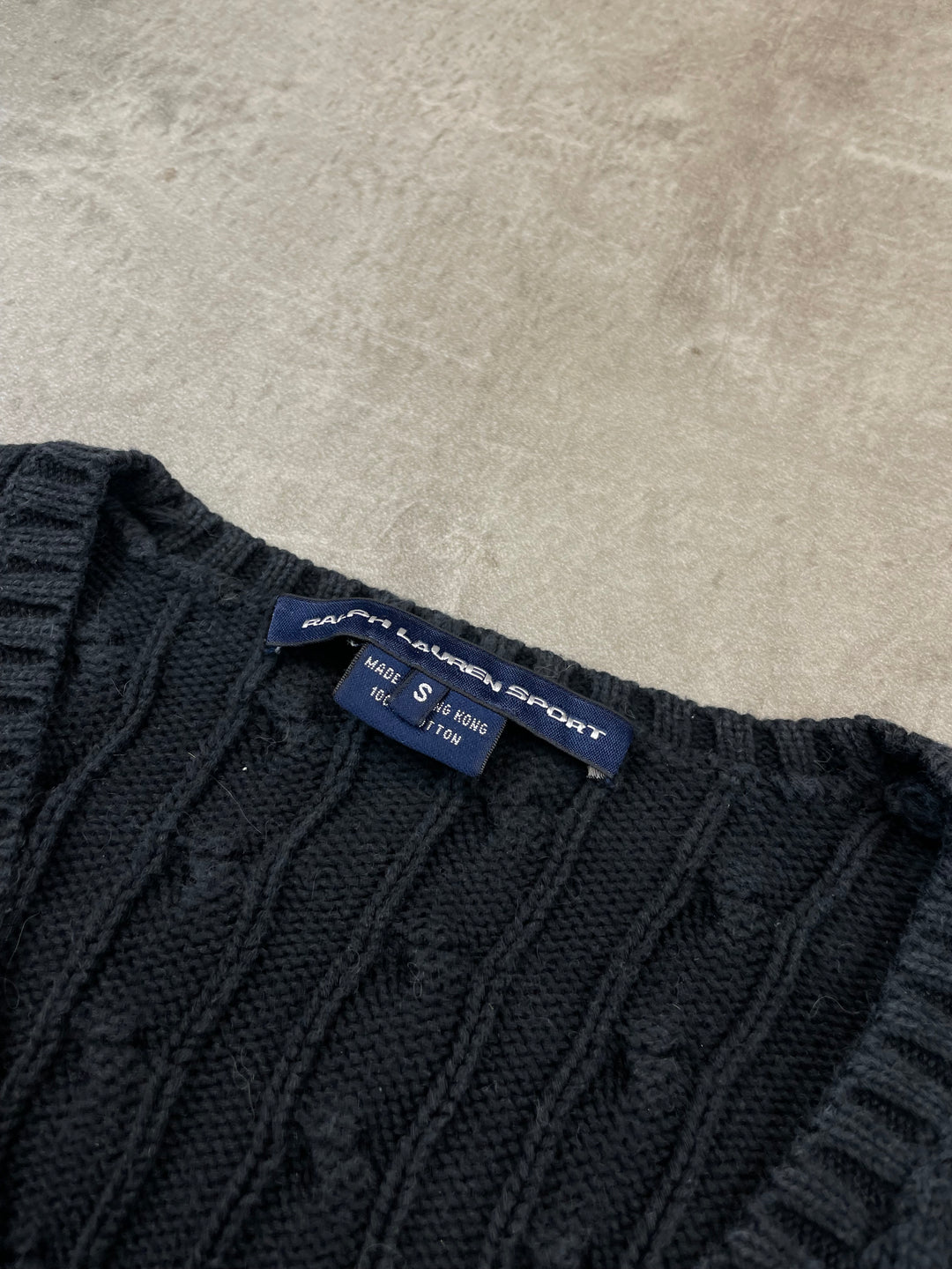 Ralph Lauren Girls Zopfmuster Sweater S