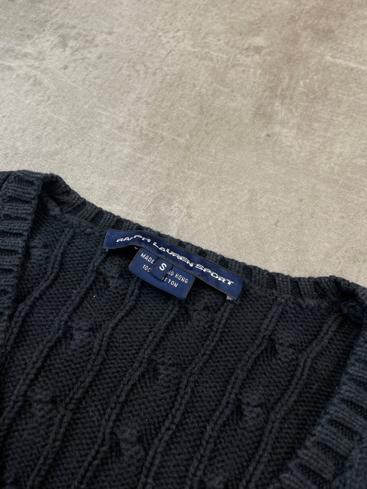 Ralph Lauren Girls Zopfmuster Sweater S