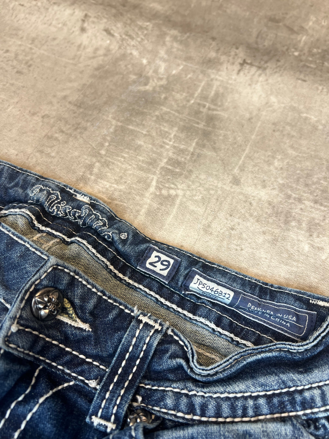 Miss Me Low Waist Straight Jeans M | 29