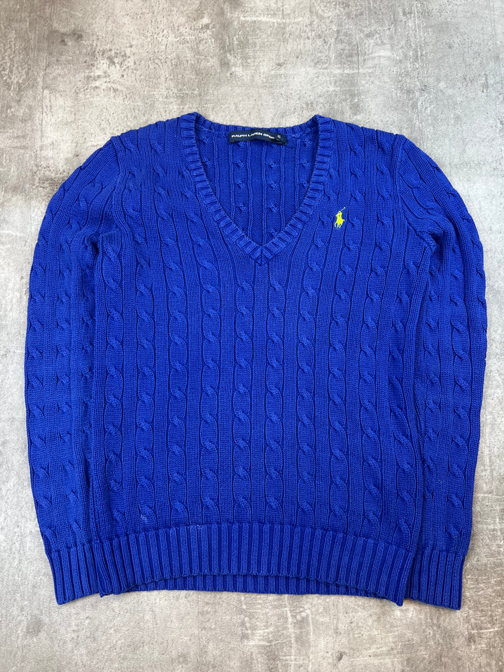 Ralph Lauren Zopfmuster Girls Sweater XS