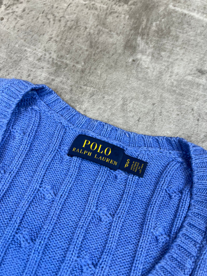 Ralph Lauren Zopfmuster Girls Sweater S