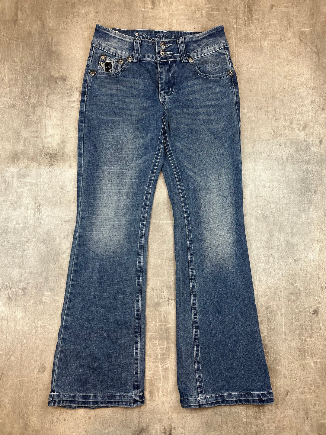Miss Me Low Waist Bootcut Jeans XS | 24